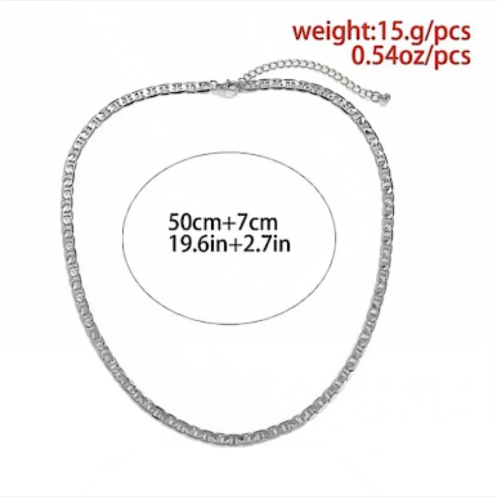 STERLING SILVER MARINER NECKLACE